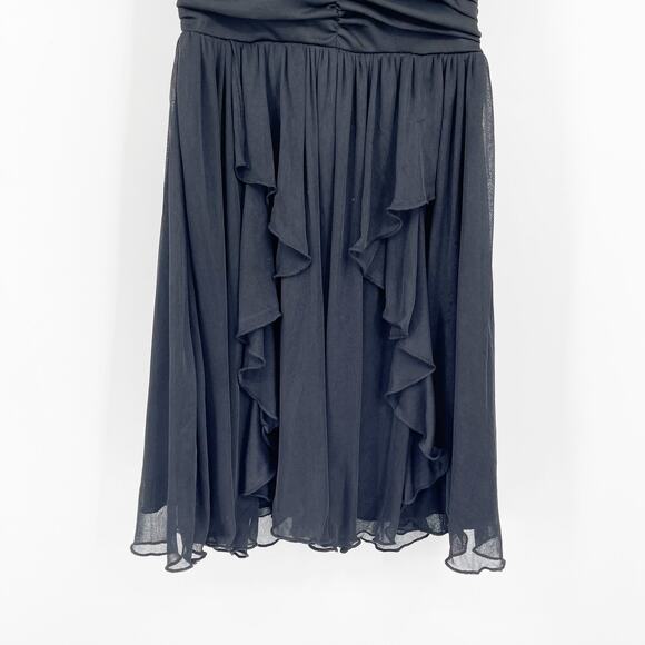 MY MICHELLE Vintage Y2K Black Strapless Dress - Picture 6 of 7